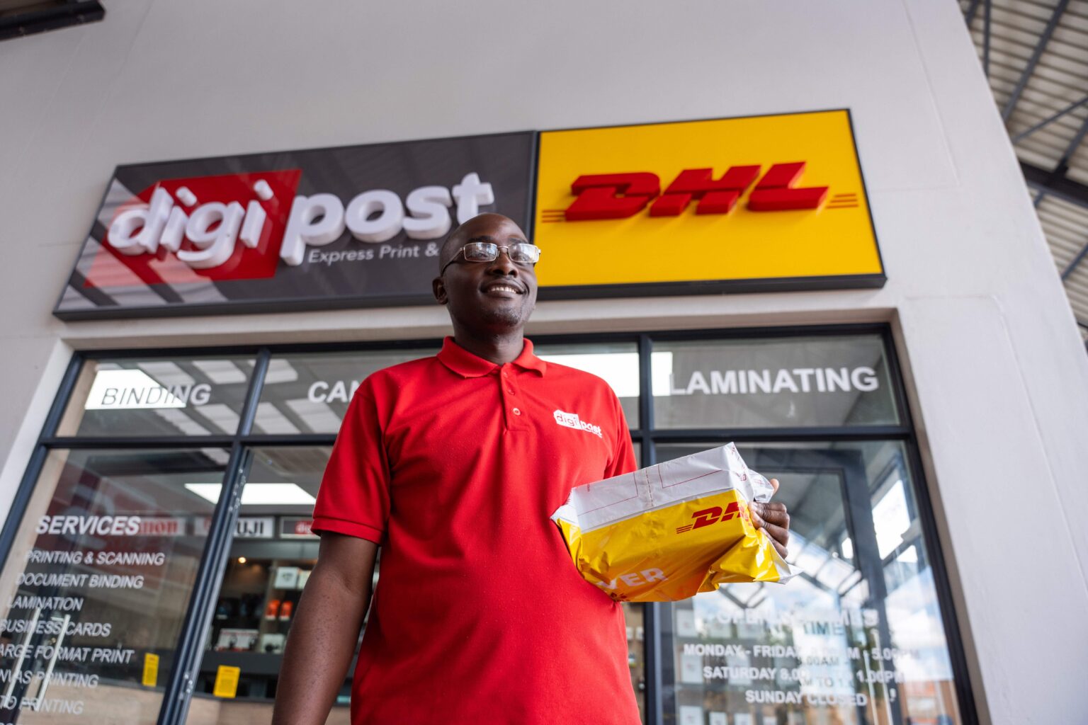 Digipost | DHL Express International Shipping Agent Harare